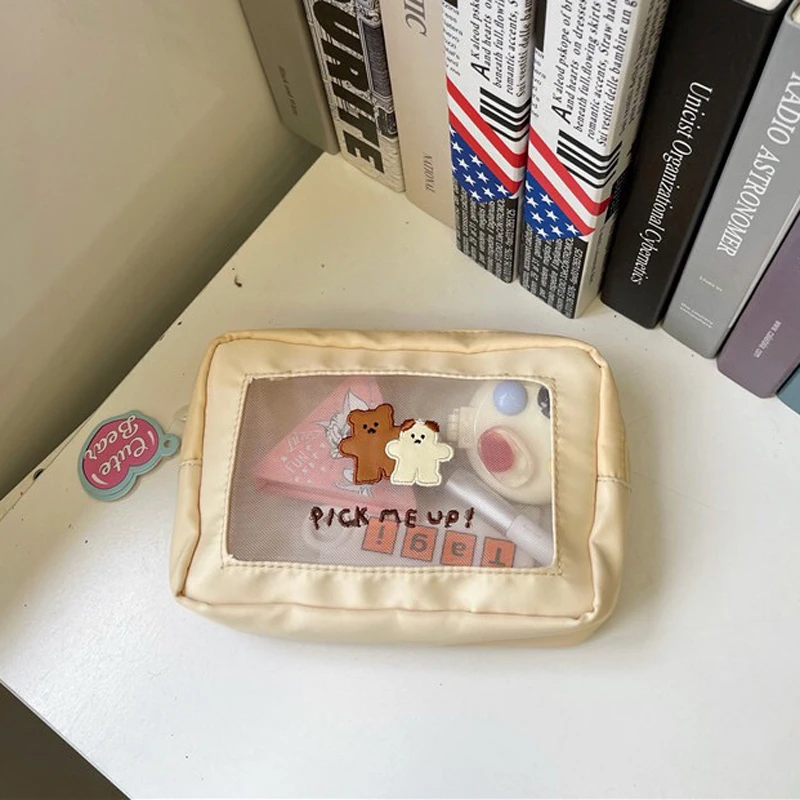 Bentoy Milkjoy корейский модный чехол для косметики медведя собаки милые девушки