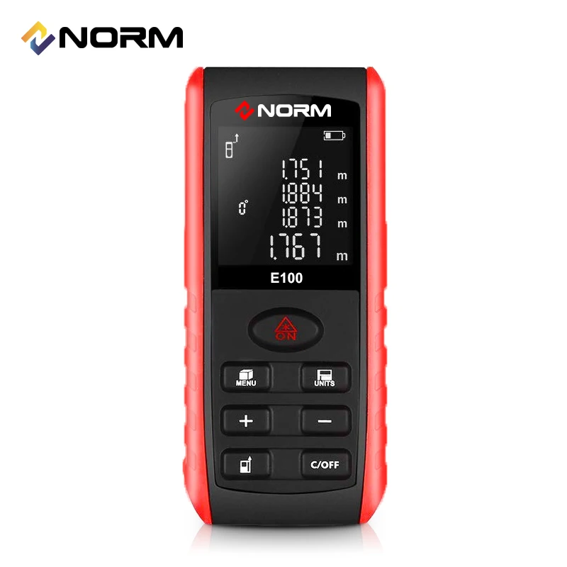 Дальномер лазерный NORM E 40/60/80/100 м|laser distance meter 40m|laser meterdistance |