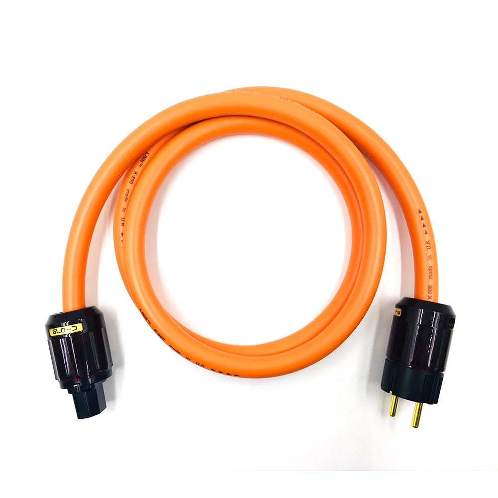 Сетевой шнур Hifi One Linn K800 5N OCC EU Schuko/ US сетевой питания переменного тока кабель для