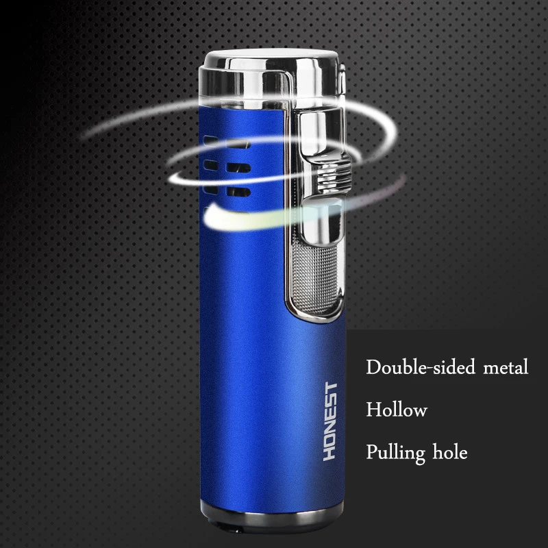 Honest Outdoor четыре фонарь зажигалка 4 насадки пламя многоразового использования