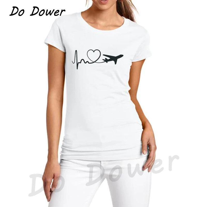 Забавный принт &quot Eat Sleep путешествие самолет &quotкардиограмма сердца шутки