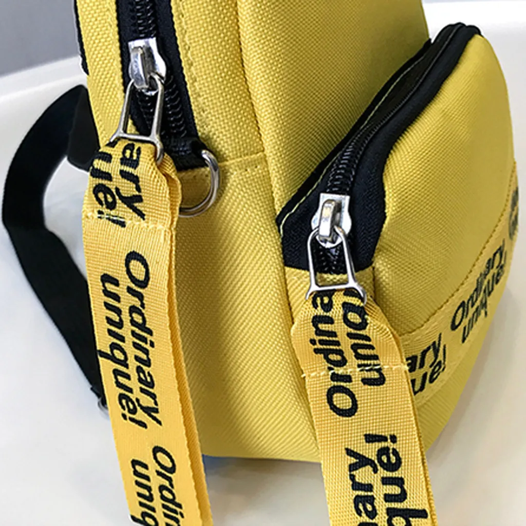 

Mini Shoulder Bags Nylon Casual Street Soft Phone Mini Purse Zipper Purses and Handbags New Crossbody Messenger Bags