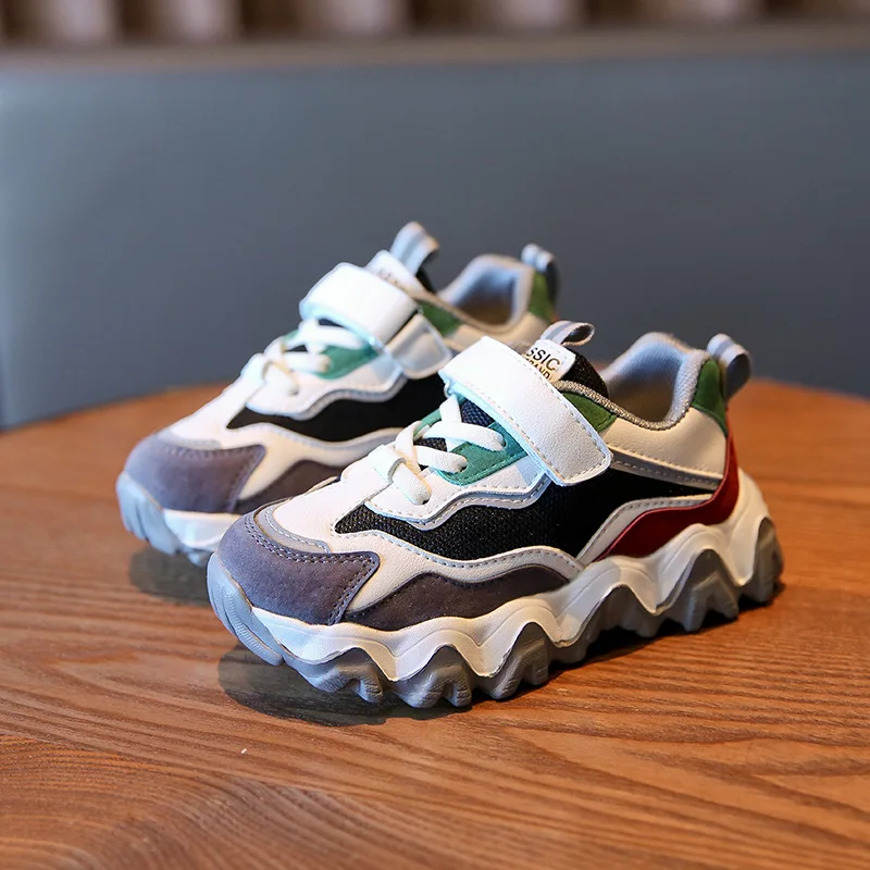 CUZULLAA Children Shoes for Boys Girls Fashion Sneakers Kids Sport Breathable Soft Bottom 3-10 Years Size 26-36 | Детская одежда и