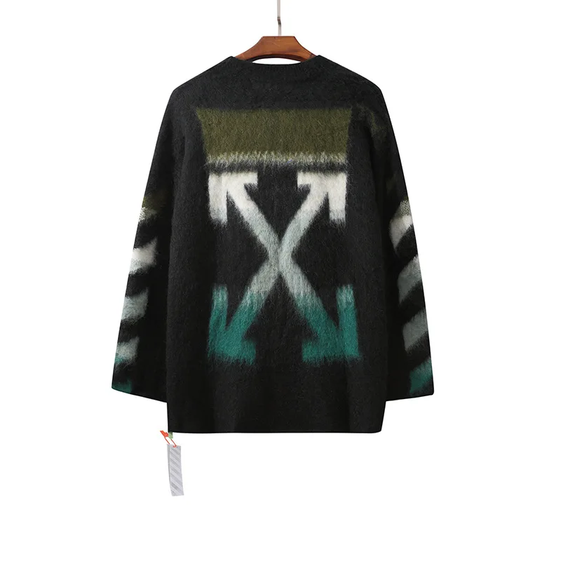 

Trendy brand 2021 new mohair sweater for men and women