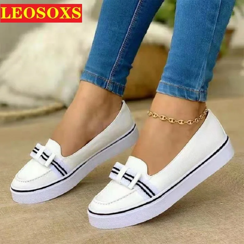 

Women's Flat Shoes New High Grade Suede Comfortable Women's Low-top Shoes Outdoor Casual Low-top Shoes Women's Walking Shoes
