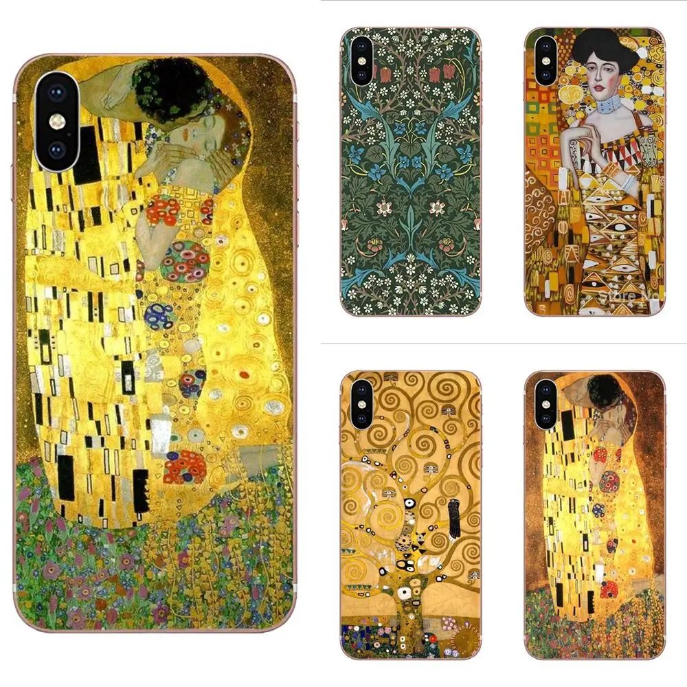 Чехол из ТПУ для Xiaomi Redmi Note 9 PRO Max 9s Mi9 mi10 lite Pro K30 K20 5G redmi 7 8a Gustav Klimt Tree Life Kiss | Мобильные