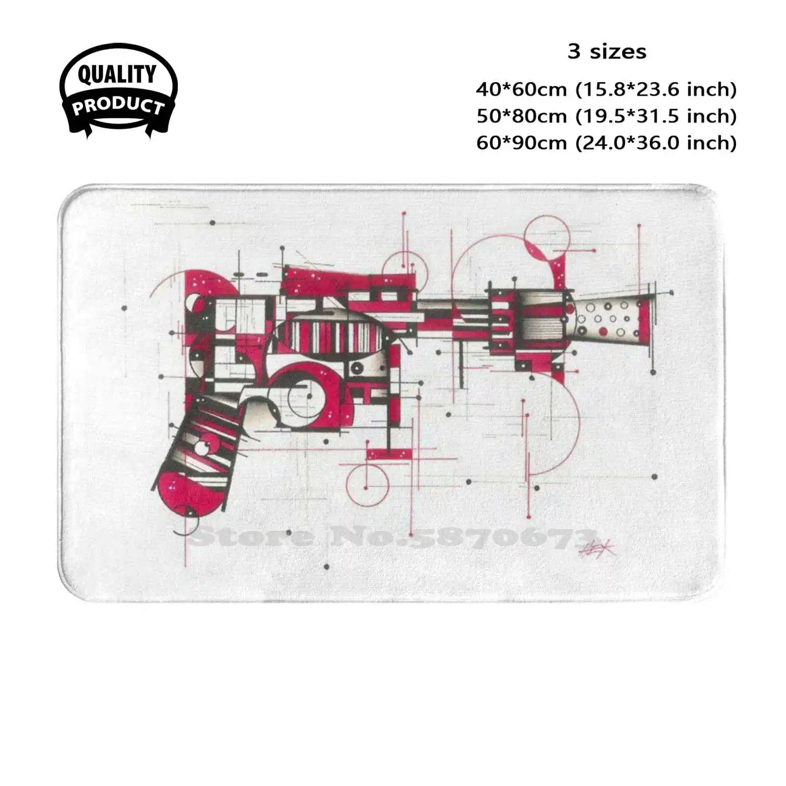 Дискотека Blaster мягкая подушка домашний Ковер Дверной коврик &quotавтомобиль&quot Han