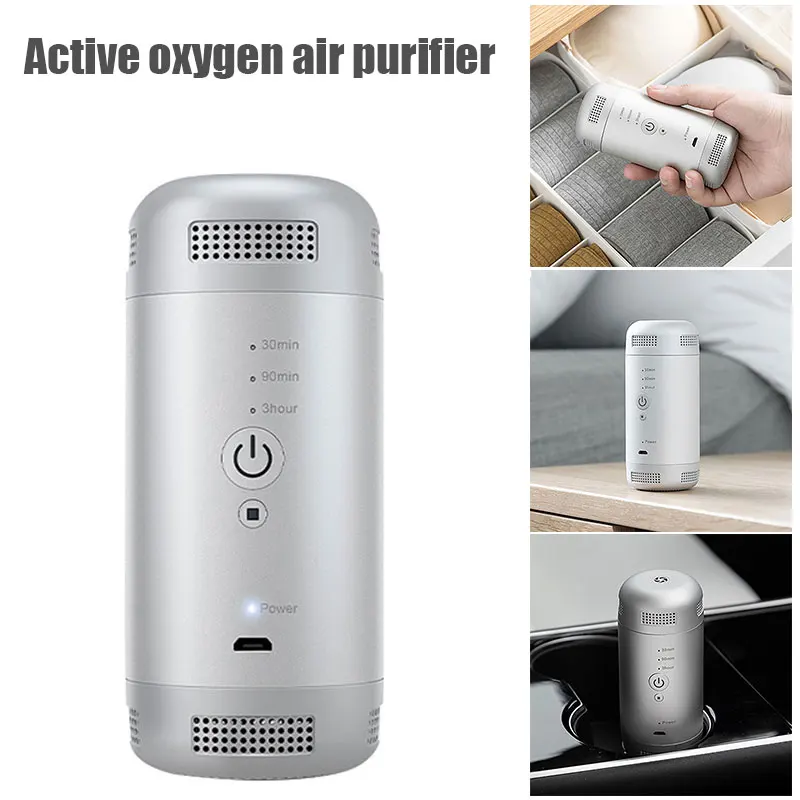 

Economical Hygienic Active Oxygen Air Purifier Removes Formaldehyde and Smell Portable Air Purifier ds99