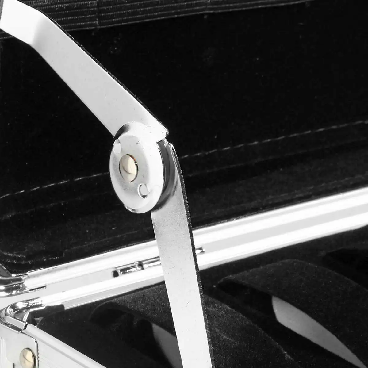 24 отделения в сетку алюминиевая коробка для часов витрина Ювелирная коллекция