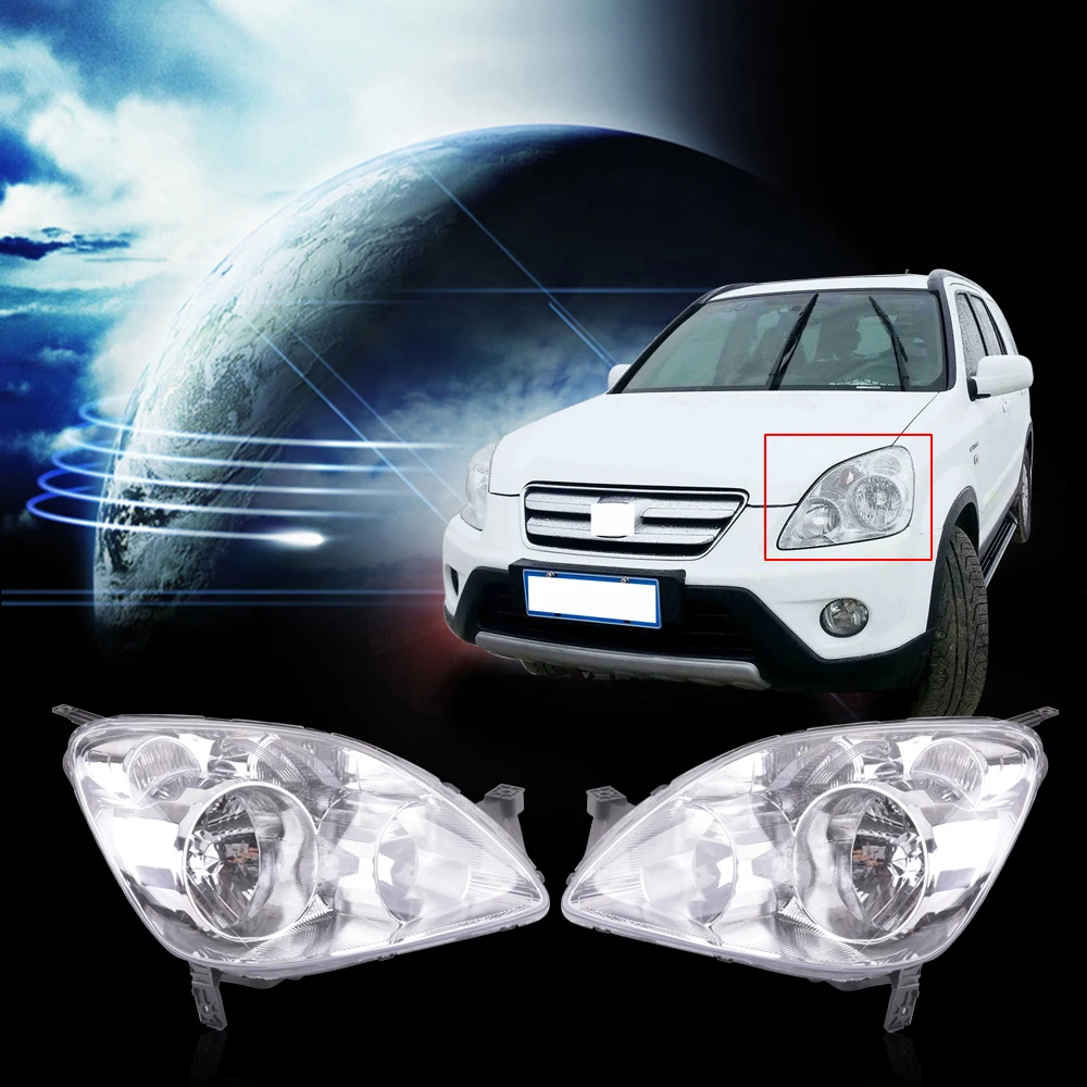 CAPQX 2 шт. передний бампер головной светильник для CRV CR V RD5 RD7 2005 2006 33151 S9A A11 / 33101