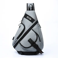 nancy tino chest single shoulder bag large capacity waterproof travel slanting outdoor backpack usb charging backpack