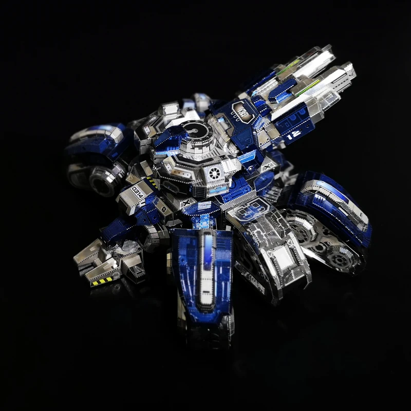 MU 3D металлическая сборная головоломка Siege Edition модель танка YM-N025-D DIY 3D лазерная резка сборка паззл игрушки