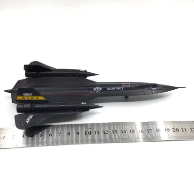 1:144 US SR-71 Blackbird Reconnaissance Aircraft Alloy Fighter Model Gifts Souvenirs Military Fans Collection | Дом и сад