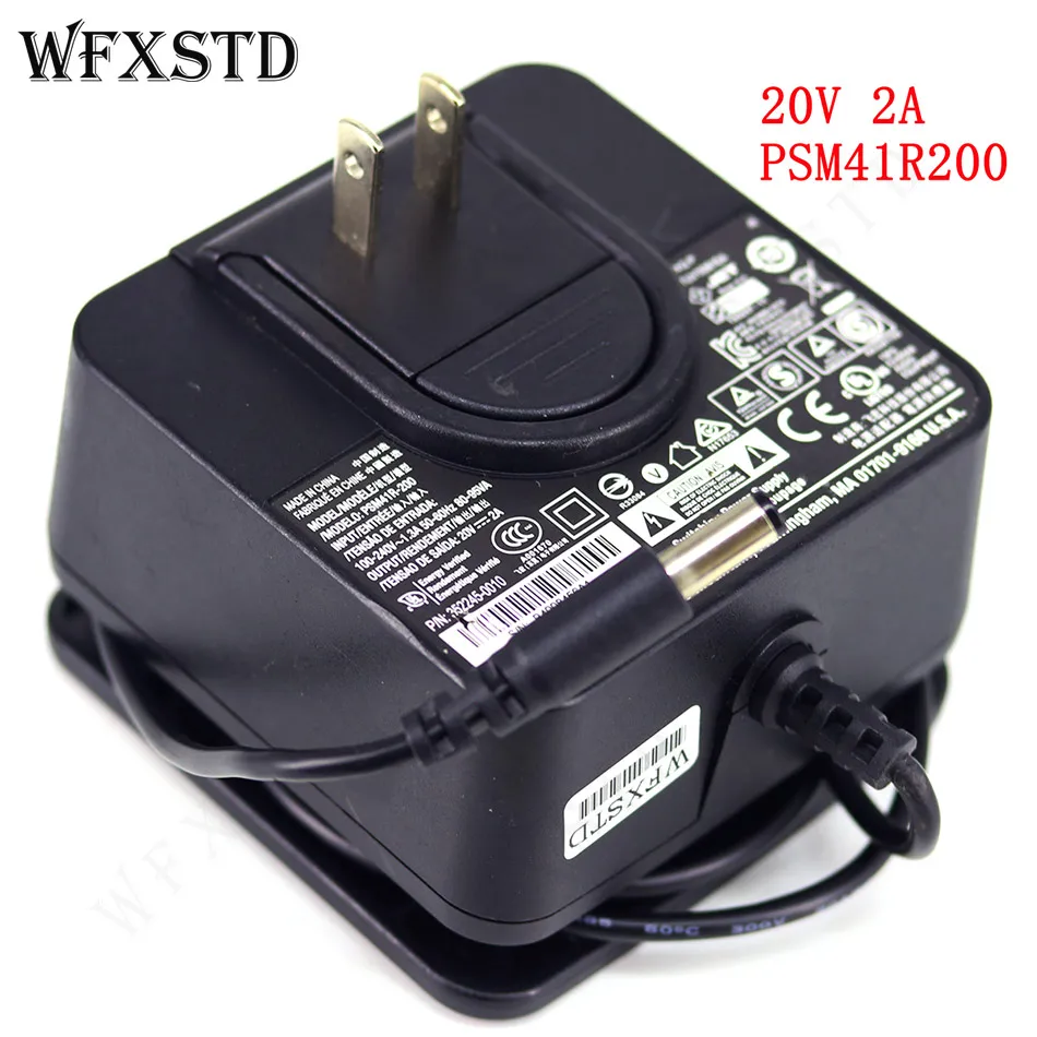 Б/у 20 в PSM41R200 PSM41R200 95PS-030-CD-1 зарядное устройство для ноутбука для bose SoundDock портативный SoundLink Air II зарядный адаптер