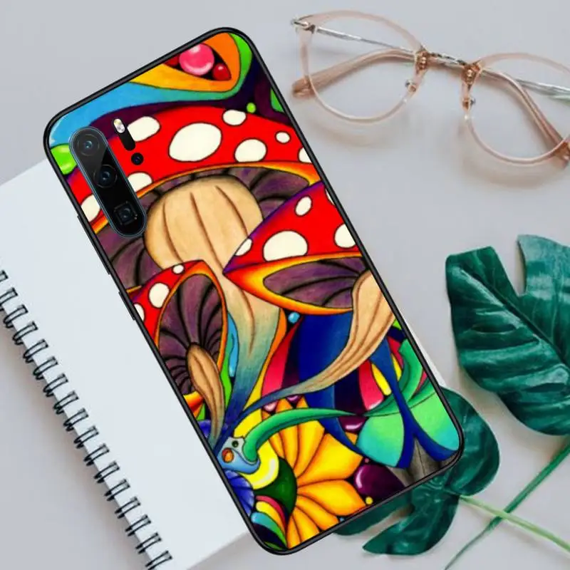 

Psychedelic Trippy Art pattern Phone Case For Huawei honor Mate P 10 20 30 40 Pro 10i 9 10 20 8 x Lite Luxury brand shell funda