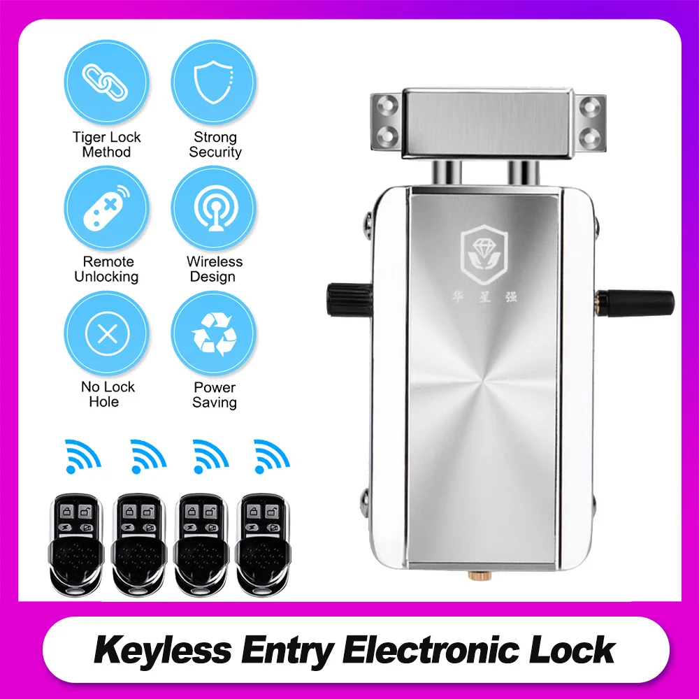 Набор домашних дверных замков дистанционное управление бесключевой доступ