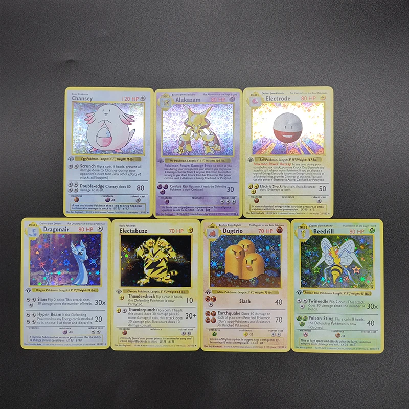 

Pokemon 55pcs/set Charizard Pikachu DIY Reproduction Card Super Game Collection Anime Cards Toys for Children Christmas Gift