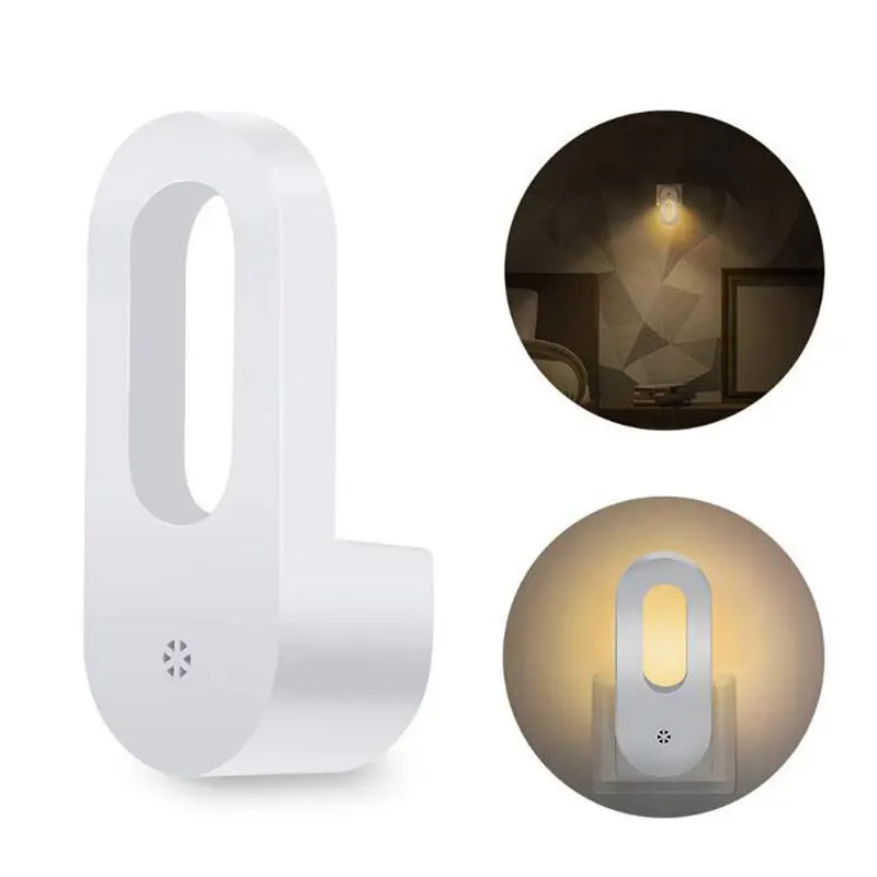 

2PCS/4PCS Plug-in Night Light Warm White LED Nightlight Lamp For Children Kids Living Room Bedroom Lighting EU US Plug