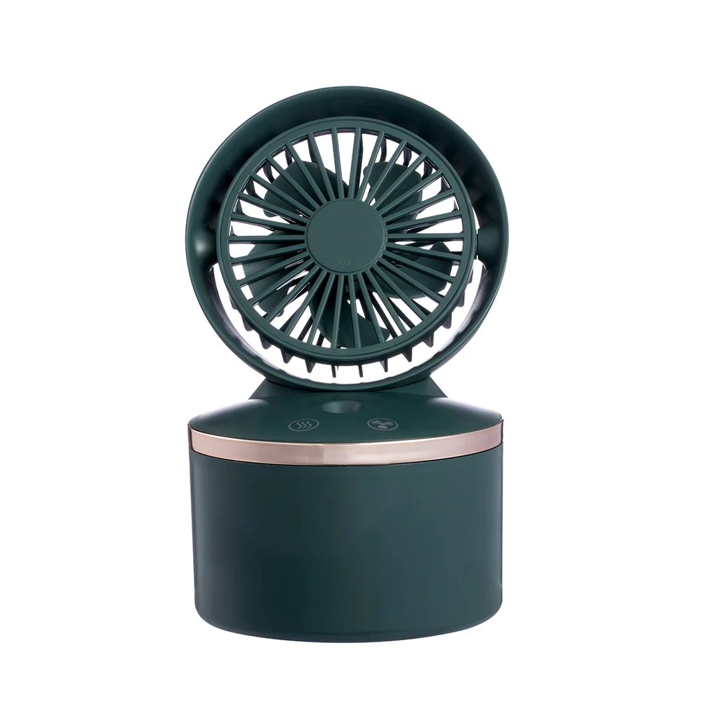 

Mist Fan Mini Portable Humidification Fan USB Charging Mute Desktop Moisturizing Air Cooling Humidifier Home Office