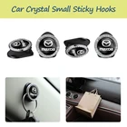 Автомобильная наклейка на эмблему из АБС-пластика, зажим для крепления, зажим для хранения для Mazda 2 3 5 6 CX3 CX4 CX5 CX30 MX30 323 M3 M6 Axela Atenza Ankocera Navajo