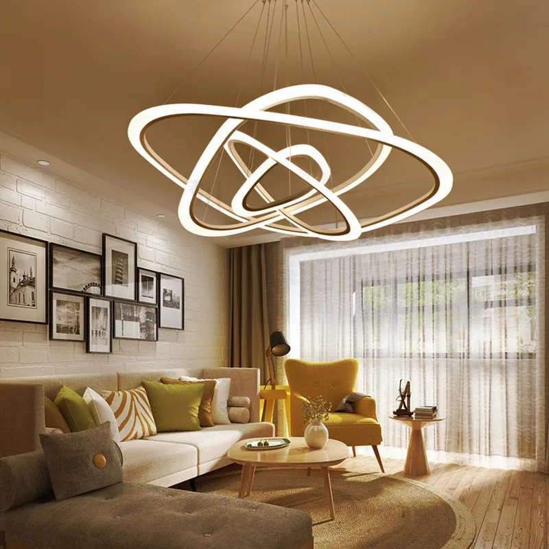 Светодиодный Люстра Лофт освещения nordic подвесной светильник для Дома Деко