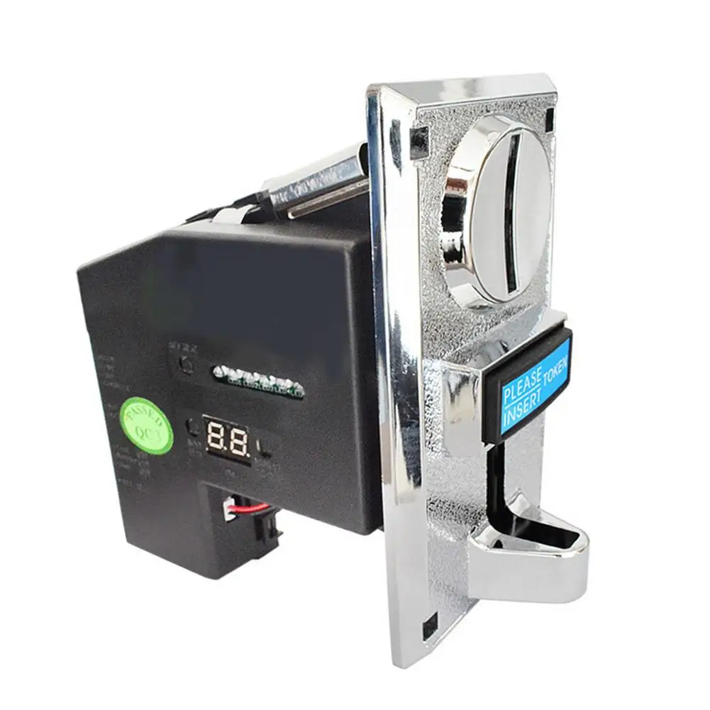 Приемник монет электронный приемник селекционный механизм торговый автомат