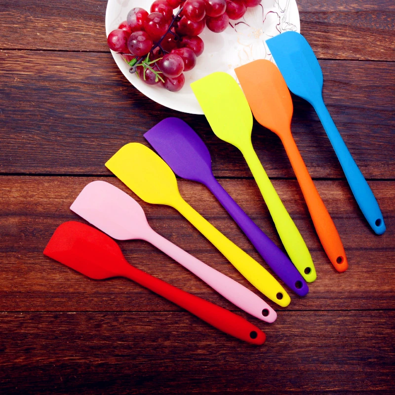 

Kitchen Silicone Cream Butter Cake Spatula Mixing Batter Scraper Brush Butter Mixer Cake Brushes Baking Tool Kitchenware