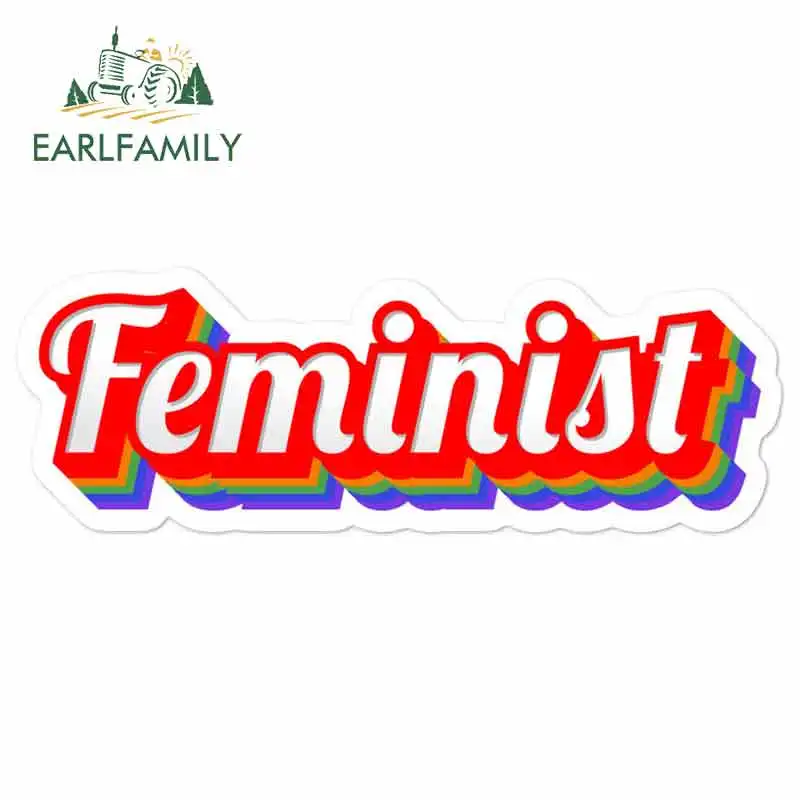 EARLFAMILY 13 см x 4 потому что я не вру поверить в живых женских машина бампер