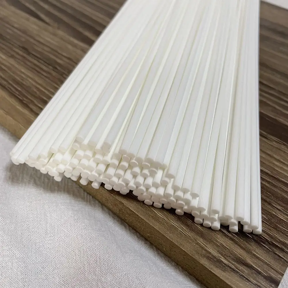 

Палочки из белого волокна для ротанга, 1000 шт., диаметр 3 мм, 20/22/25 см, украшение для дома с ароматом, эфирное масло, диффузор, тростники
