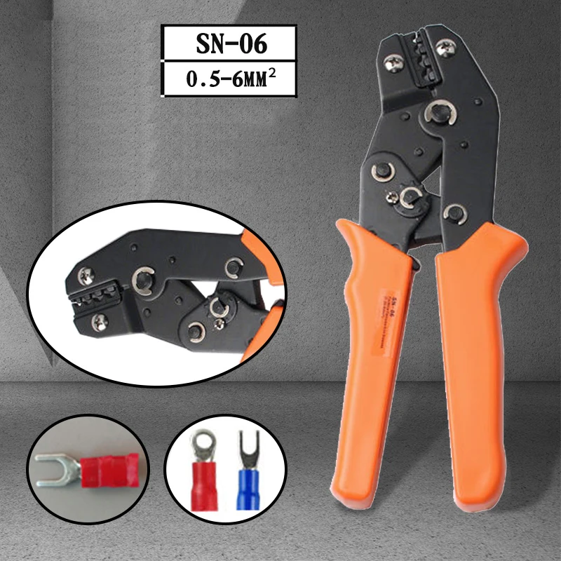 Клещи для обжимных клемм OT/UT/SV/RV клещи холодного обжима SN-02C SN-06WF SN-48B зажим