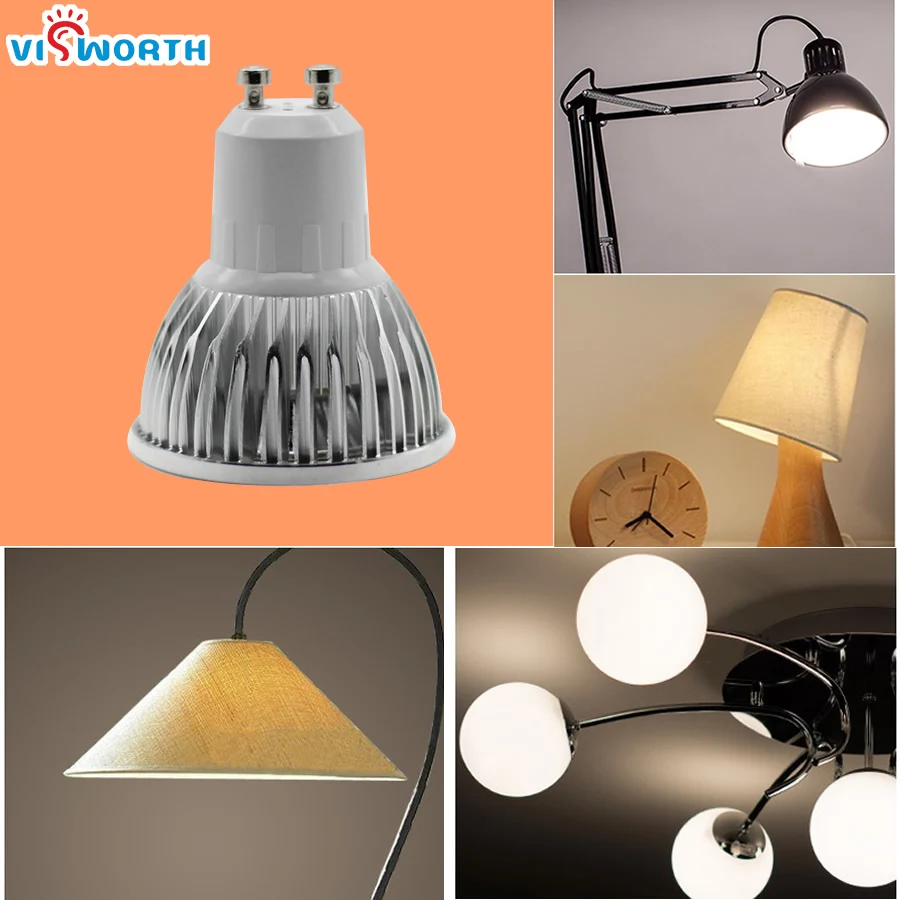 Dimmable Led Spotlight 9W 12W COB Bulb Light G5.3 GU10 E14 E27 Lampada Spot AC 110V 220V 240V Warm Cold White Lampara|Светодиодные