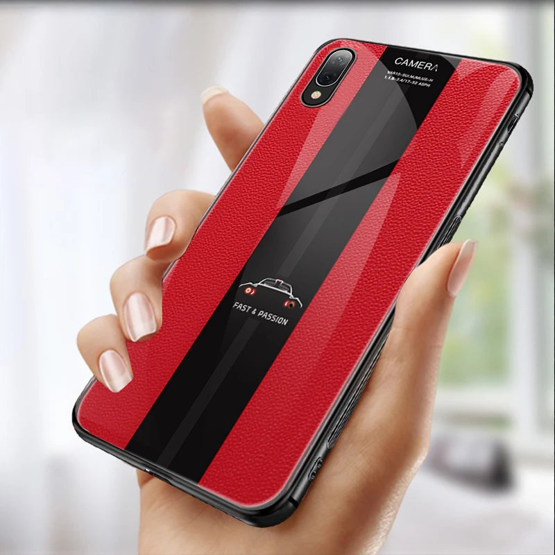 Чехол для Xiaomi Redmi Note 7 8 Pro Чехлы бампер из закаленного стекла Мягкий ТПУ чехол 7A Copue