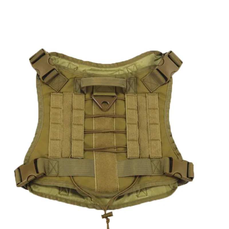 Тактическая модульная шлейка K9 для собак рабочая Военная охотничья жилетка с