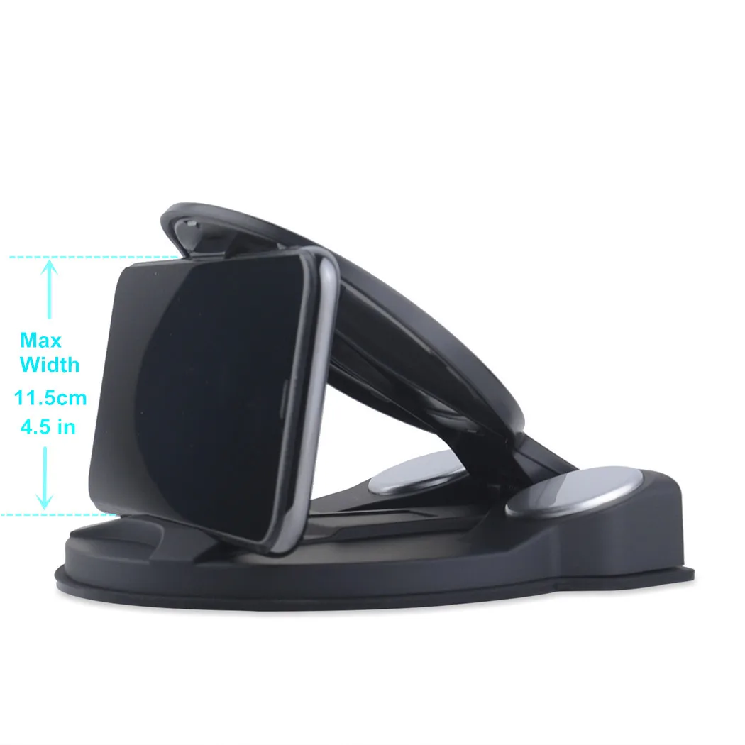 car holder for phone in car dashboard mobile cell phone stand gps support anti slip mount car phone holder for iphone xiaomi lg free global shipping