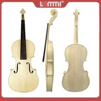 lommi unfinished 18 14 12 34 44 violin handmade violin solid violin spruce top maple back ebony fingerboard luthier kit