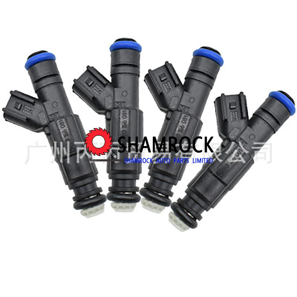 

Оригинальная Форсунка топливного инжектора OEM 0280156081/885176/12567905 для 2002-2009 мм x 350 л мпай Mag мпай 4 шт.