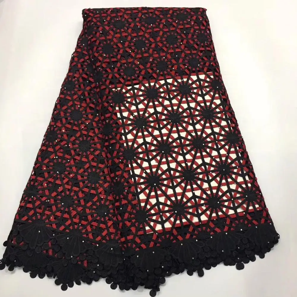 2019 African Net Lace Fabric High Quality Elegant Green Stones Nigerian Wedding Fabrics 5Yards Sequins French Tulle lace | Дом и сад