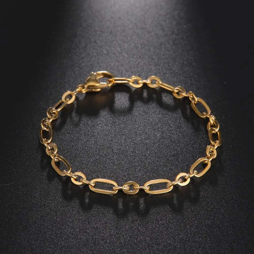 Браслет Skyrim из нержавеющей стали для женщин и мужчин стильные браслеты-скрепки