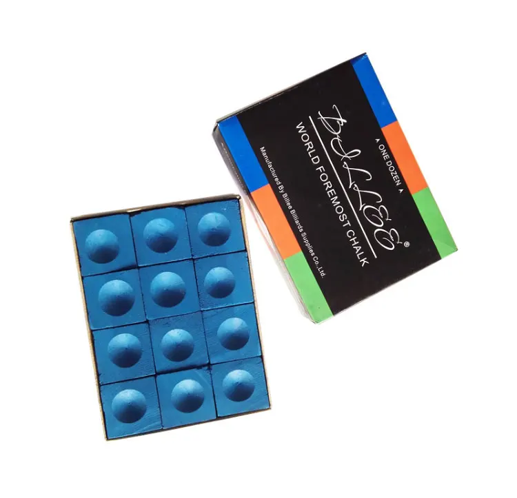 BILLEE 5A мелки порошок биллиардный кий мелок бассейн жирный бильярдные аксессуары 12