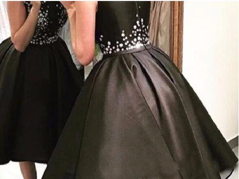 Черные современные платья для встречи выпускников 2019 платье с