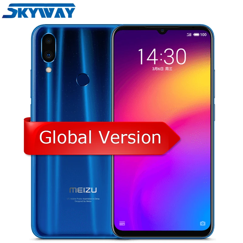 Оригинал Meizu Note 9 Note9 4G LTE 4 Гб 64 Snapdragon 675 Восьмиядерный 6 2 дюйма 2244x1080p 48.0mp камера