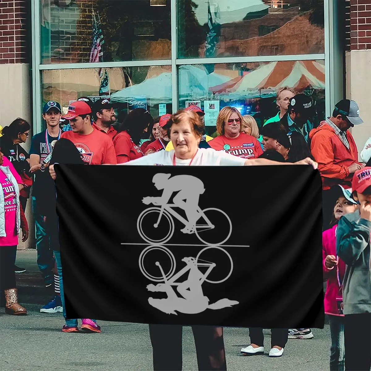 Велосипед Бейсбол Гонки велосипед подарок Велоспорт T бейсбол шляпы женщины