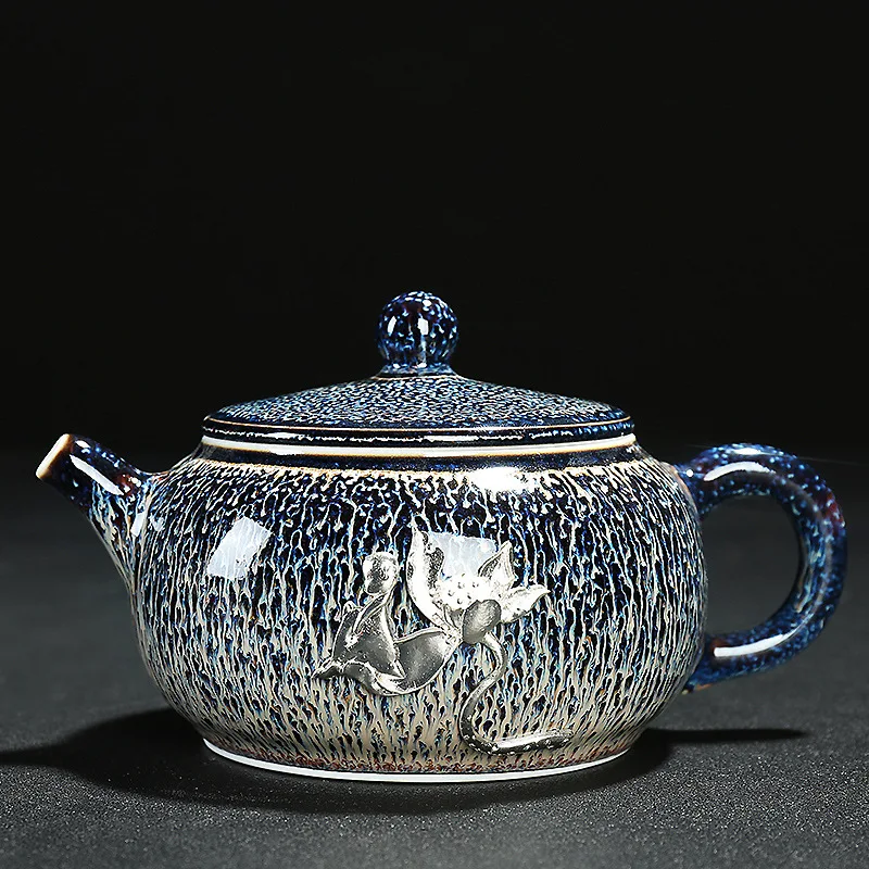 Чайный горшок керамический домашний чайный набор Цзиндэчжэнь кунгфу одинарный в