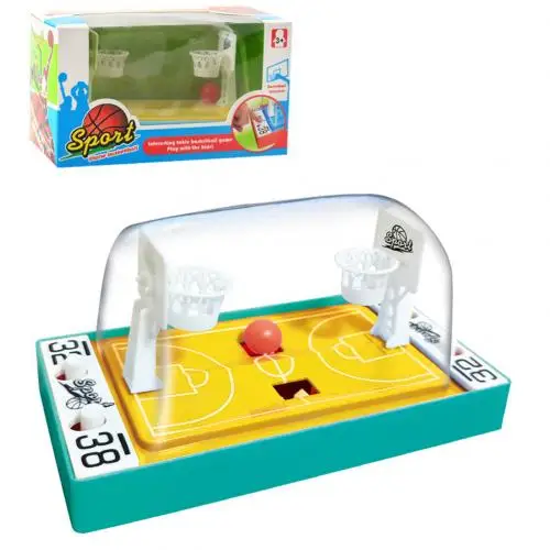 Yellow Green 2 игрока Пальчиковый баскетбол стрельба игра, Мини Ручной настольная игра в баскетбол игрушки для детей Детские забавные подарки - Цвет: Yellow Green