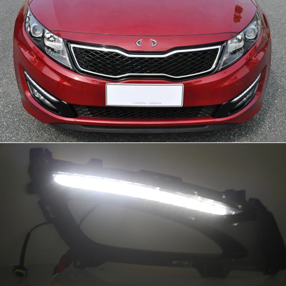 Автомобильная проблесковая 2 шт Автомобильный светодиодный для Kia Оптима K5 2011 2012