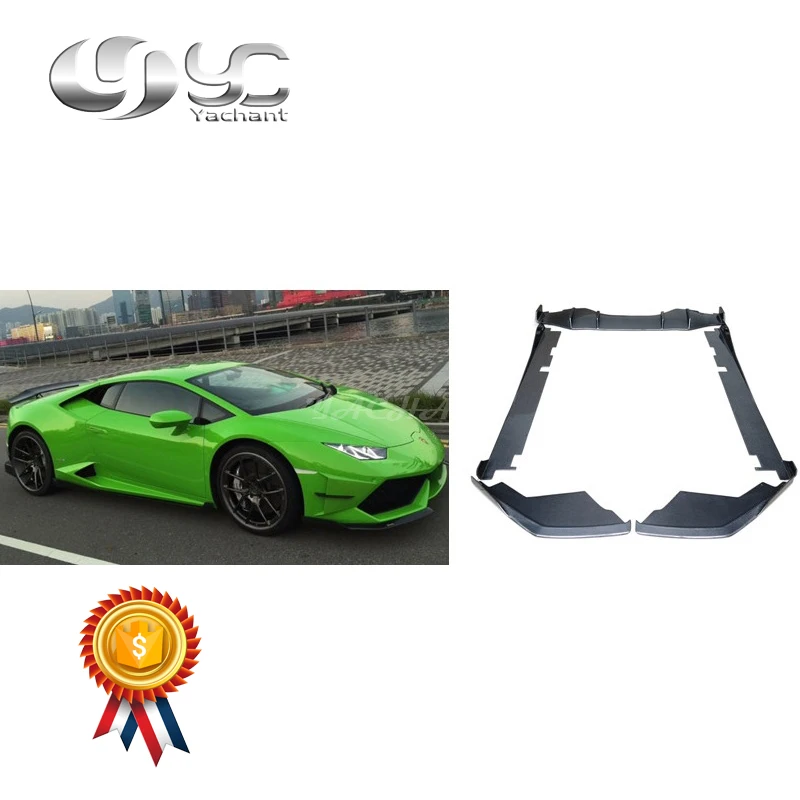 Лидер продаж, боди из углеродного волокна, подходит для 14-16 дюймов, Huracan LP610, DM, AFFARI, базовый пакет, стильный боди-комплект, передняя губа, юбки, задний диффузор