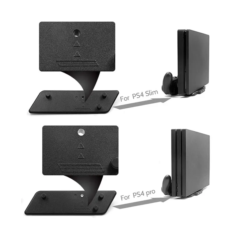 Вертикальная подставка для PS4 Slim/ Pro зарядная док-станция с двумя геймпадами