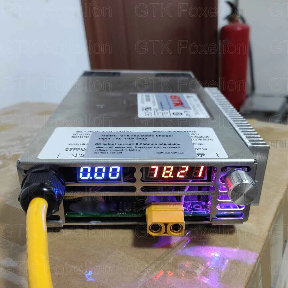 GTK регулируемое зарядное устройство для литиевых аккумуляторов 0-120 В мощность 3000