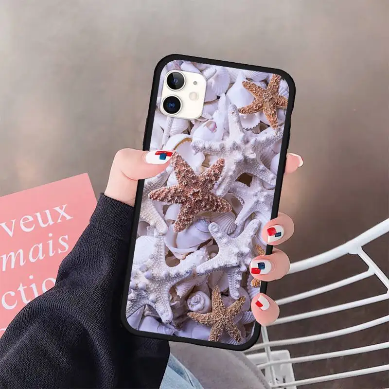 

Pearl shell pink pattern Phone Case for iPhone 11 12 pro XS MAX 8 7 6 6S Plus X 5S SE 2020 XR