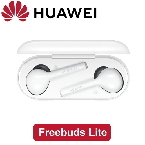 Freebuds Lite White Huawei Honor Flypods Lite Freebuds Lite Беспроводные Наушники Hi-Fi Bluetooth наушники TWS водонепроницаемые IP54 управление нажатием - Цвет: Freebuds Lite White